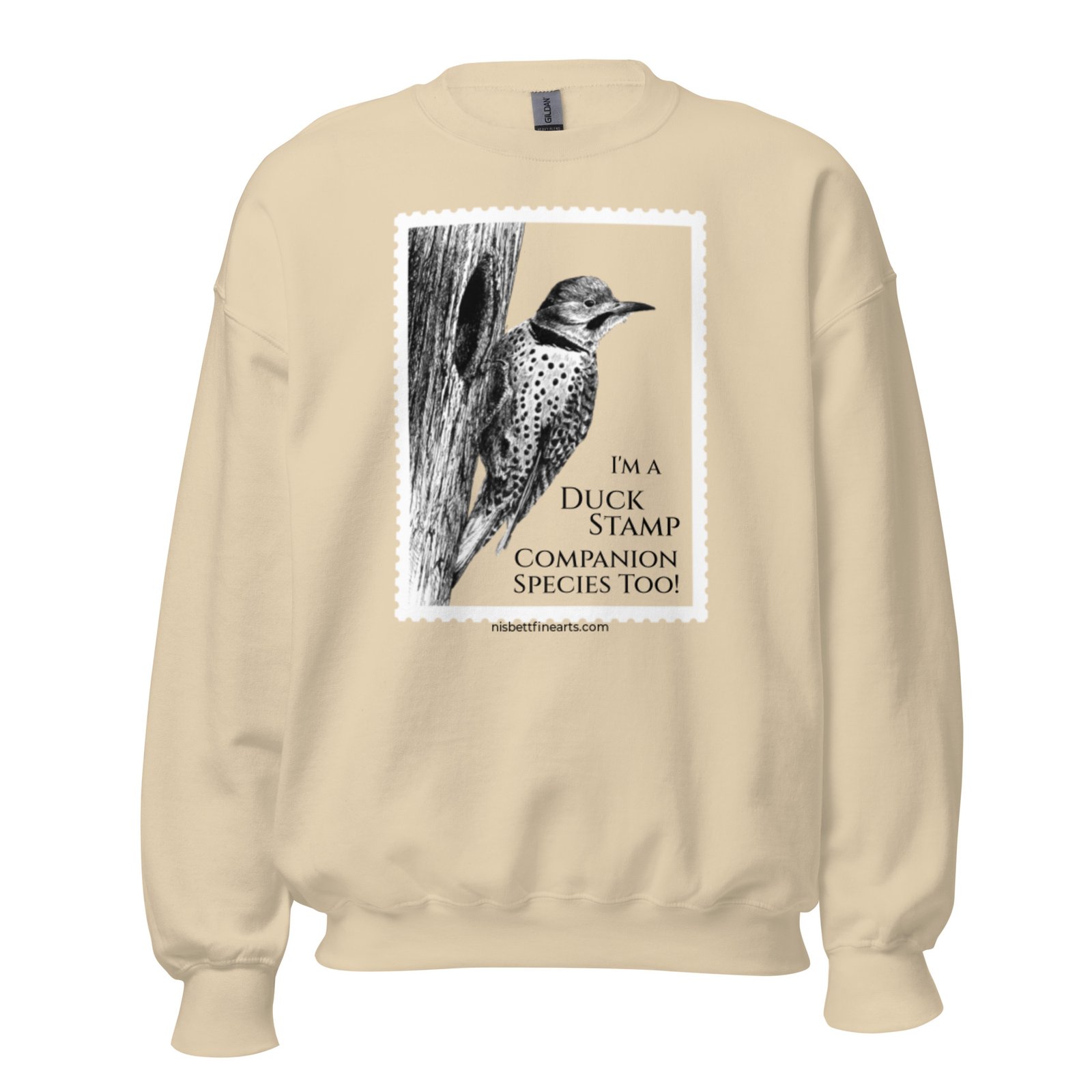 Duck Stamp Companion Species Unisex Sweatshirt - Image 6