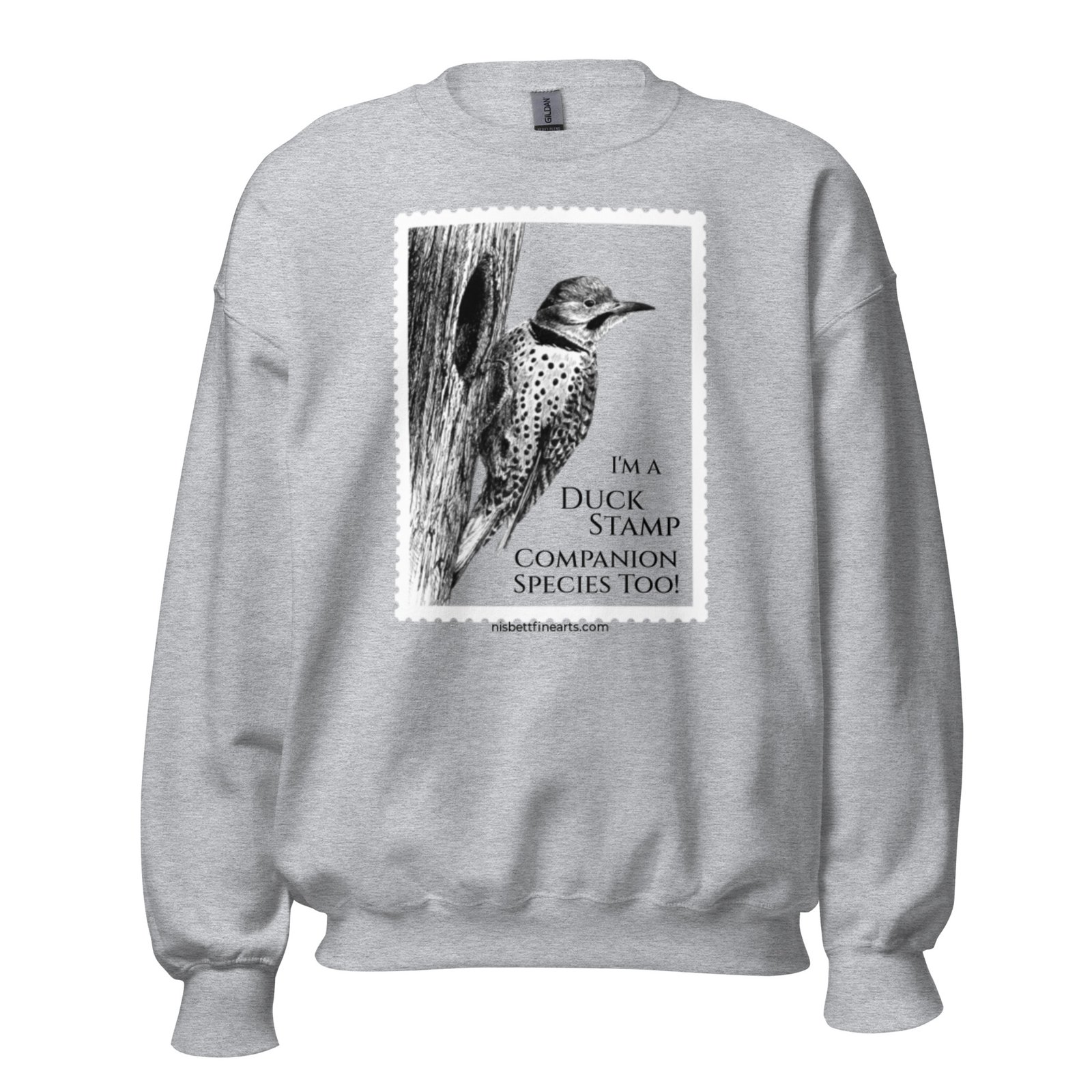 Duck Stamp Companion Species Unisex Sweatshirt - Image 5